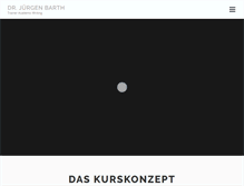 Tablet Screenshot of juergen-barth.de